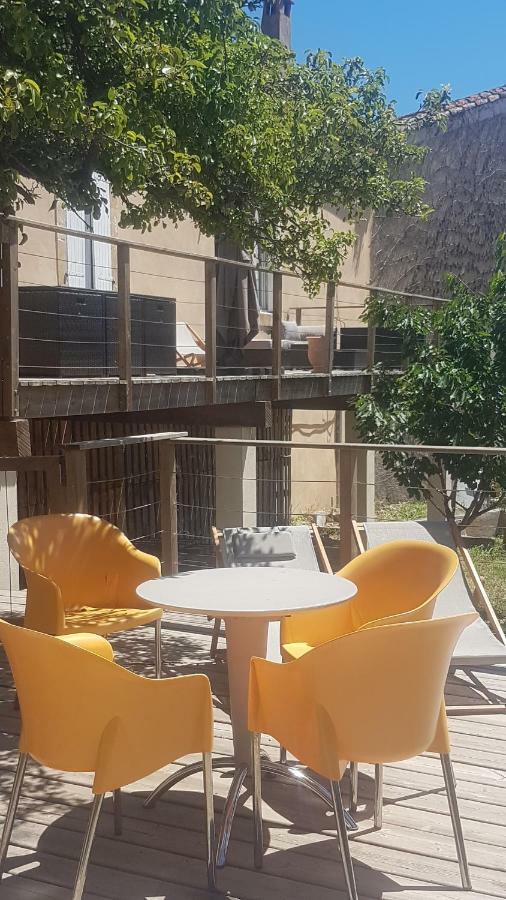 Gite de Mougeres Caux Exterior foto